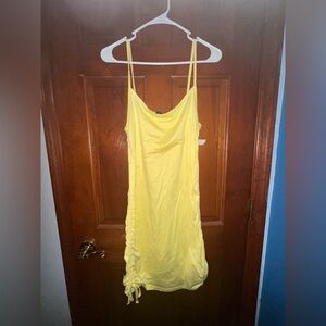 Yellow Sleeveless Dress